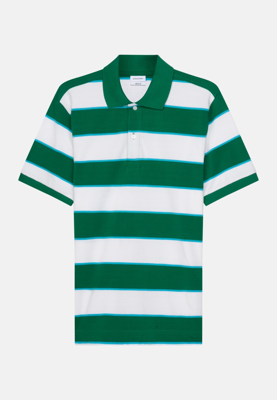 Polo-Shirt Regular in Grün |  Seidensticker Onlineshop