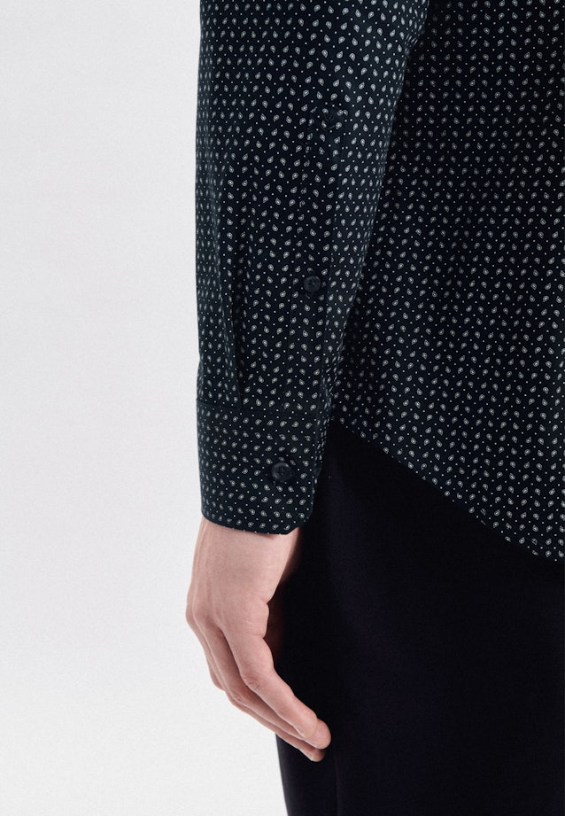 Shaped Chemise d'affaires Imprimé in Bleu Foncé |  Seidensticker Onlineshop