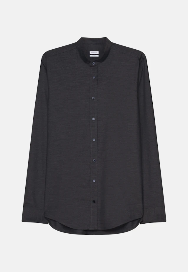 Shaped Business Hemd Uni in Grau |  Seidensticker Onlineshop