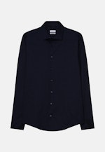 Shaped Performance shirt Uni in Dark Blue |  Seidensticker Onlineshop