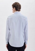 Shaped Business Hemd Karo in Hellblau |  Seidensticker Onlineshop