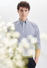 X-Slim Chemise d'affaires Imprimé in Bleu Clair |  Seidensticker Onlineshop