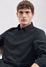 X-Slim Chemise d'affaires Imprimé in Bleu Foncé |  Seidensticker Onlineshop