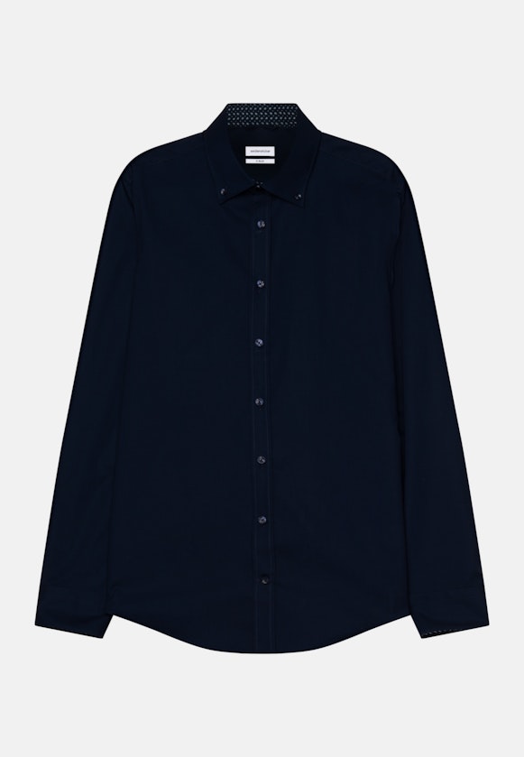 X-Slim Chemise d'affaires Uni in Bleu Foncé |  Seidensticker Onlineshop