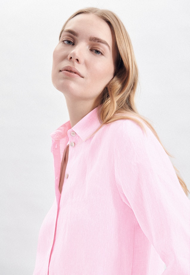 Kragen Hemdbluse Regular fit in Rosa/Pink |  Seidensticker Onlineshop