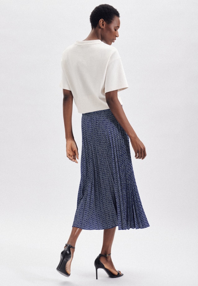 Skirt in Medium Blue |  Seidensticker Onlineshop