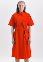 Collar Dress in Orange |  Seidensticker Onlineshop