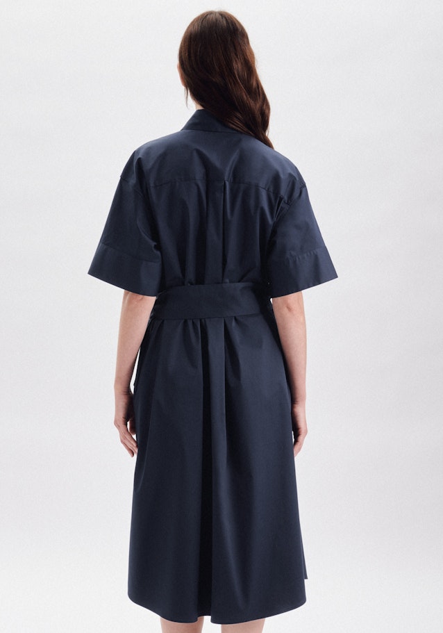 Kleid Uni in Dunkelblau | Seidensticker Onlineshop