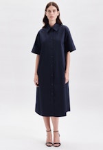 Kleid Uni in Dunkelblau |  Seidensticker Onlineshop