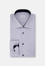 Regular Business Hemd Karo in Hellblau |  Seidensticker Onlineshop