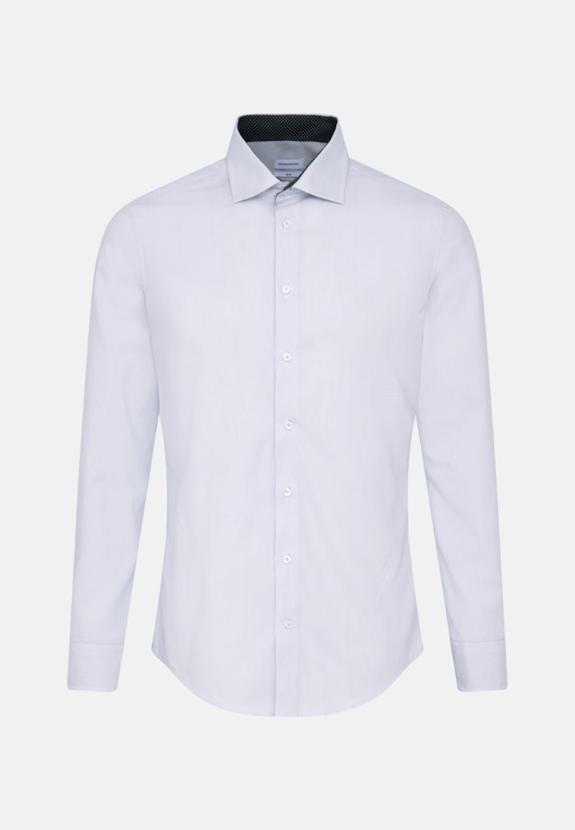 Slim Business Hemd Gestreift in Hellblau |  Seidensticker Onlineshop