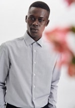 Slim Business Hemd Karo in Schwarz |  Seidensticker Onlineshop