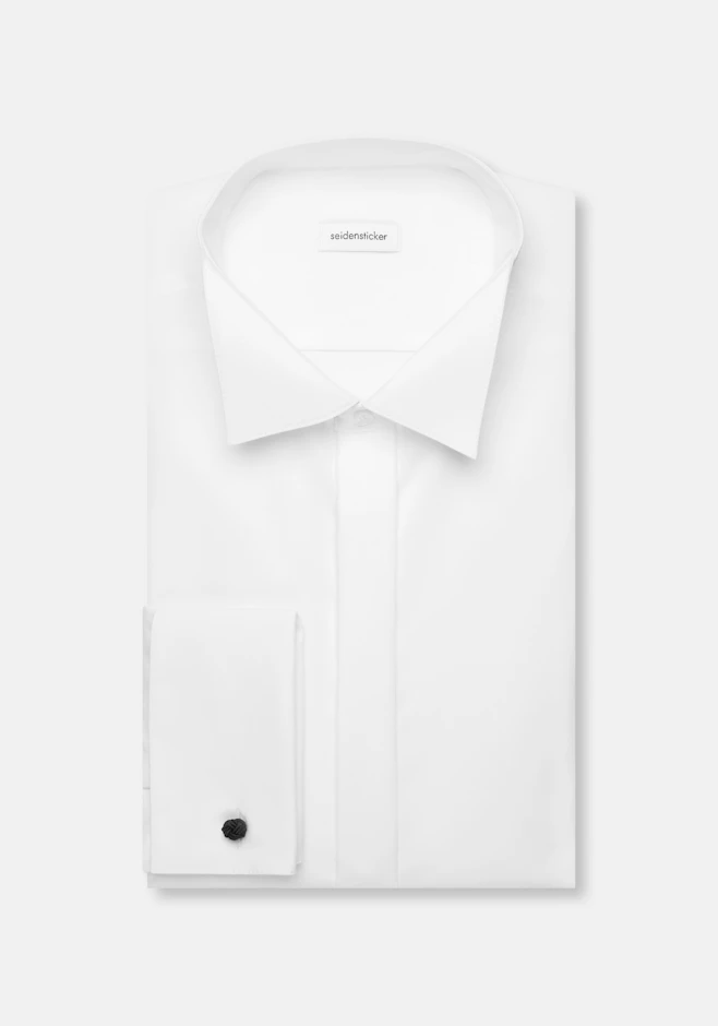 Regular Gala Uni dans Blanc | Boutique en ligne Seidensticker