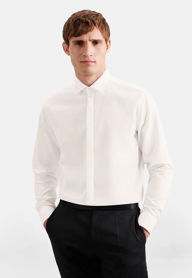 Regular Gala Uni in Ecru |  Seidensticker Onlineshop