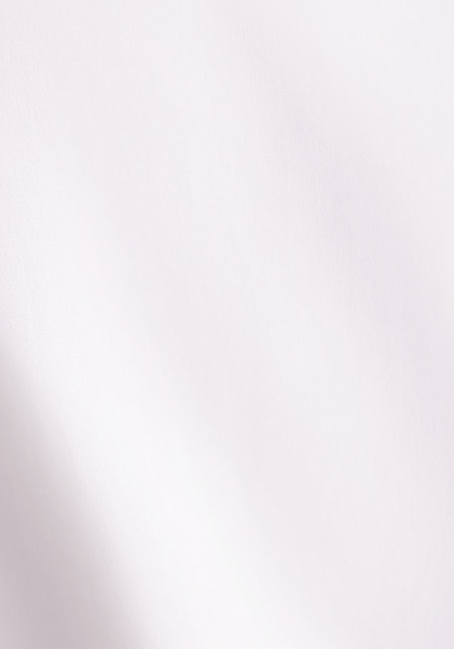 Hemdbluse mit Stretchanteil und Besatz in White | Seidensticker Onlineshop