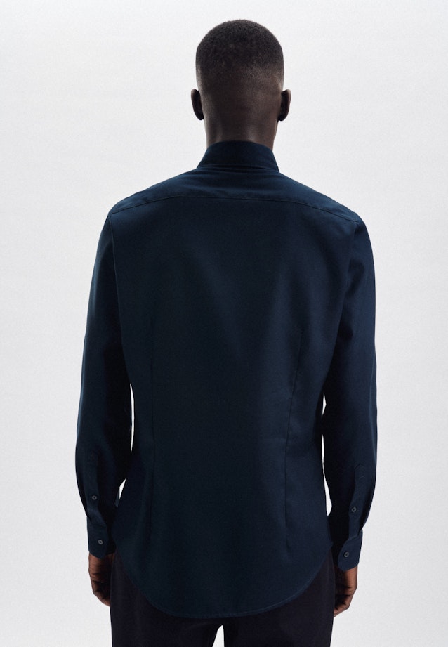 Shaped Chemise d'affaires Uni in Bleu Foncé |  Seidensticker Onlineshop