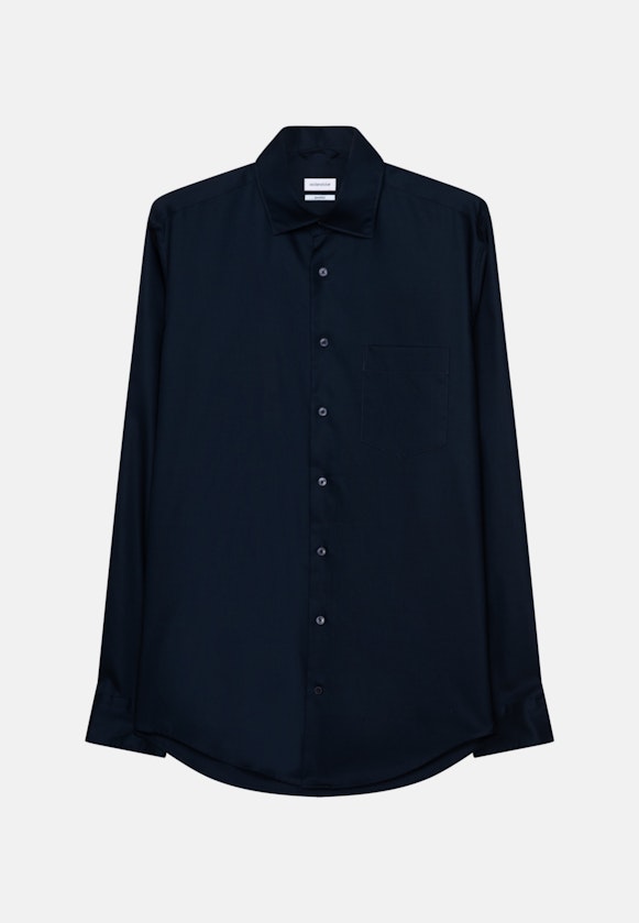 Shaped Chemise d'affaires Uni in Bleu Foncé |  Seidensticker Onlineshop