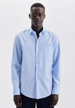 Shaped Business Hemd Uni in Hellblau |  Seidensticker Onlineshop