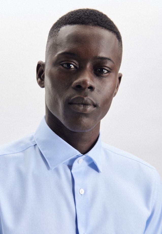 Shaped Business Hemd Uni in Hellblau |  Seidensticker Onlineshop