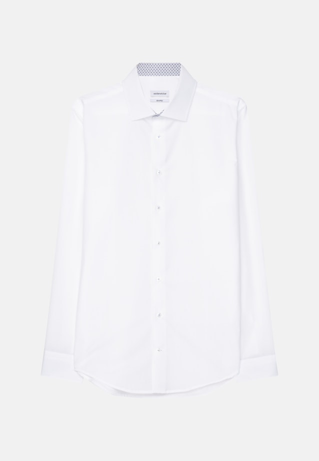 Chemise Business Shaped Col Kent  manches extra-longues in Blanc |  Seidensticker Onlineshop