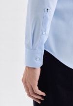 Chemise Business Shaped Col Kent  manches extra-longues in Bleu Moyen |  Seidensticker Onlineshop