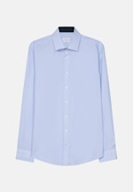 Chemise Business Shaped Popeline Col Kent in Bleu Clair |  Seidensticker Onlineshop