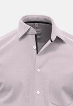 Chemise Business Shaped Structuré Col Kent in Rouge |  Seidensticker Onlineshop