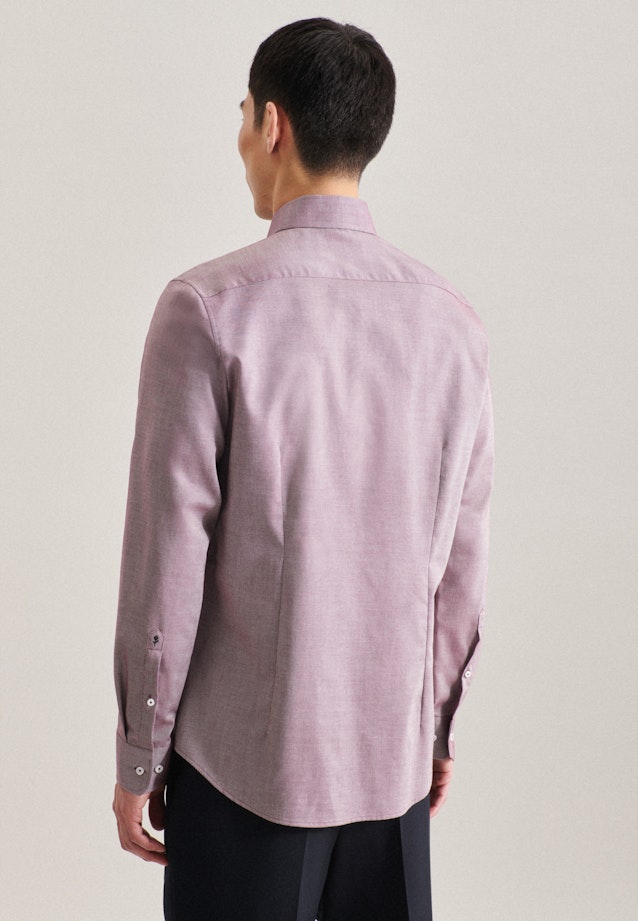 Shaped Chemise d'affaires Structure in Rouge |  Seidensticker Onlineshop