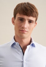 Shaped Chemise d'affaires Structure in Bleu Clair |  Seidensticker Onlineshop