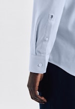 Non-iron Dobby Business shirt in Shaped with Kent-Collar in Light Blue |  Seidensticker Onlineshop