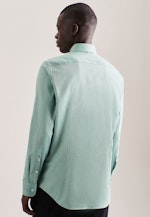 Shaped Business Hemd Struktur in Grün |  Seidensticker Onlineshop