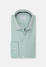 Shaped Business Hemd Struktur in Grün |  Seidensticker Onlineshop