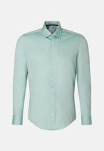 Non-iron Structure Business Shirt in Shaped with Kent-Collar in Grün |  Seidensticker Onlineshop