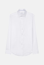 Chemise Business Shaped Structuré Col Kent in Blanc |  Seidensticker Onlineshop