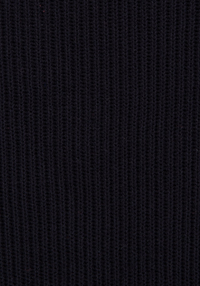 Pullover Gerader Schnitt (Normal-Fit) in Dark Blue |  Seidensticker Onlineshop
