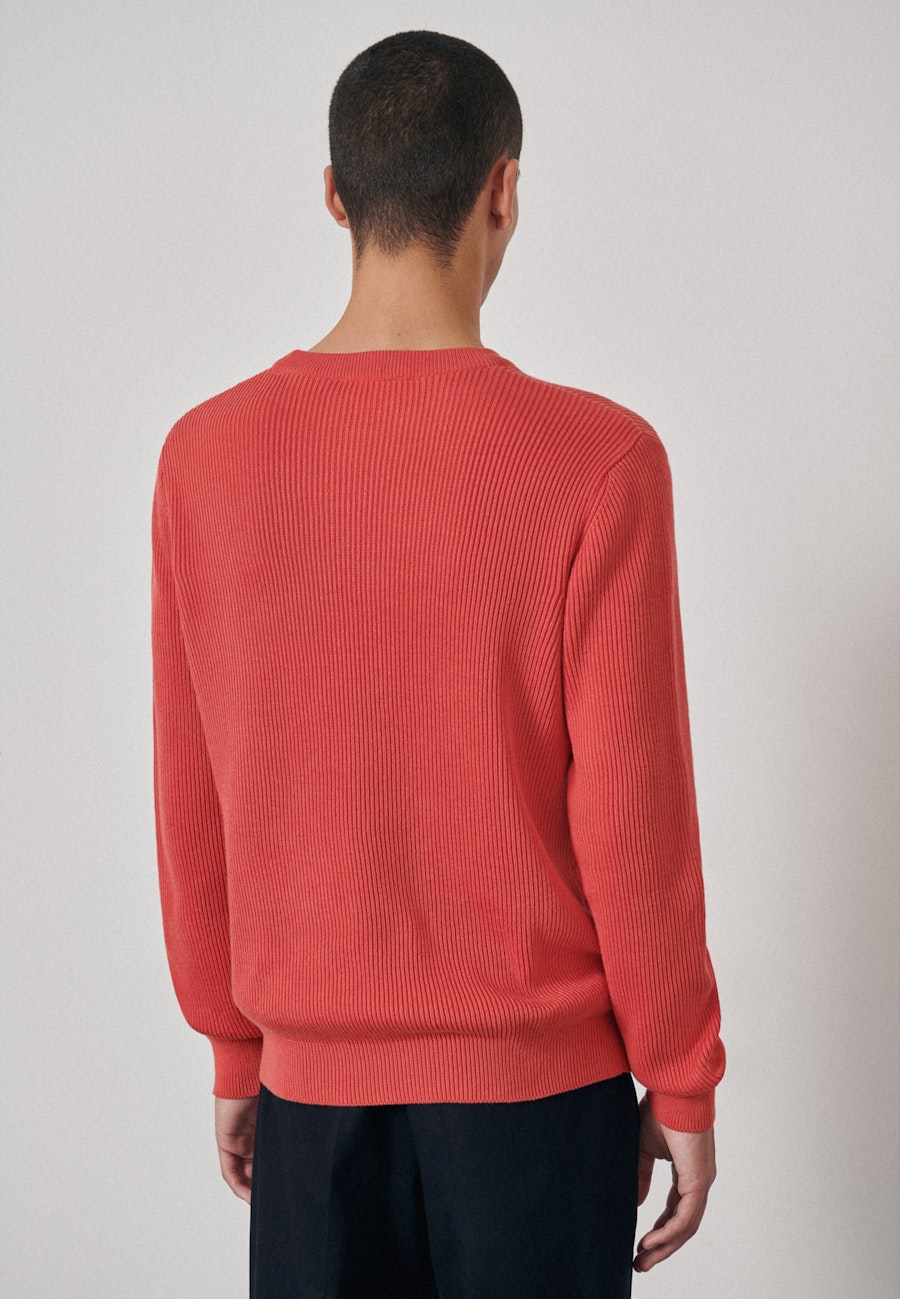 Rundhals Pullover in Rosa/Pink |  Seidensticker Onlineshop