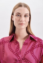 3/4-sleeve Satin Tunic in Pink |  Seidensticker Onlineshop