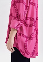 3/4-sleeve Satin Tunic in Pink |  Seidensticker Onlineshop