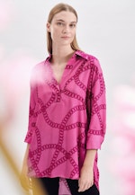 3/4-sleeve Satin Tunic in Pink |  Seidensticker Onlineshop