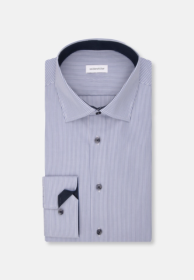 Slim Business shirt Stripe in Medium Blue |  Seidensticker Onlineshop