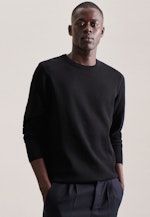 Crew Neck Pullover in Black |  Seidensticker Onlineshop