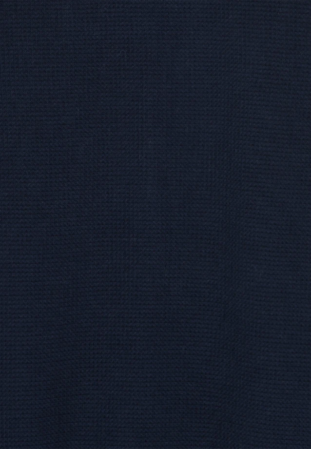 Rundhals Pullover  , Uni in Dunkelblau |  Seidensticker Onlineshop