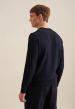 Rundhals Pullover  , Uni in Dunkelblau |  Seidensticker Onlineshop
