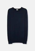 Rundhals Pullover  , Uni in Dunkelblau |  Seidensticker Onlineshop