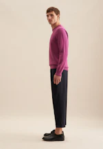 Regular Pullover Uni in Rosa/Pink |  Seidensticker Onlineshop