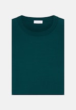 Round neck Pullover in Green |  Seidensticker Onlineshop