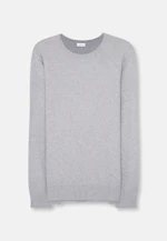 Rundhals Pullover  , Uni in Grau |  Seidensticker Onlineshop