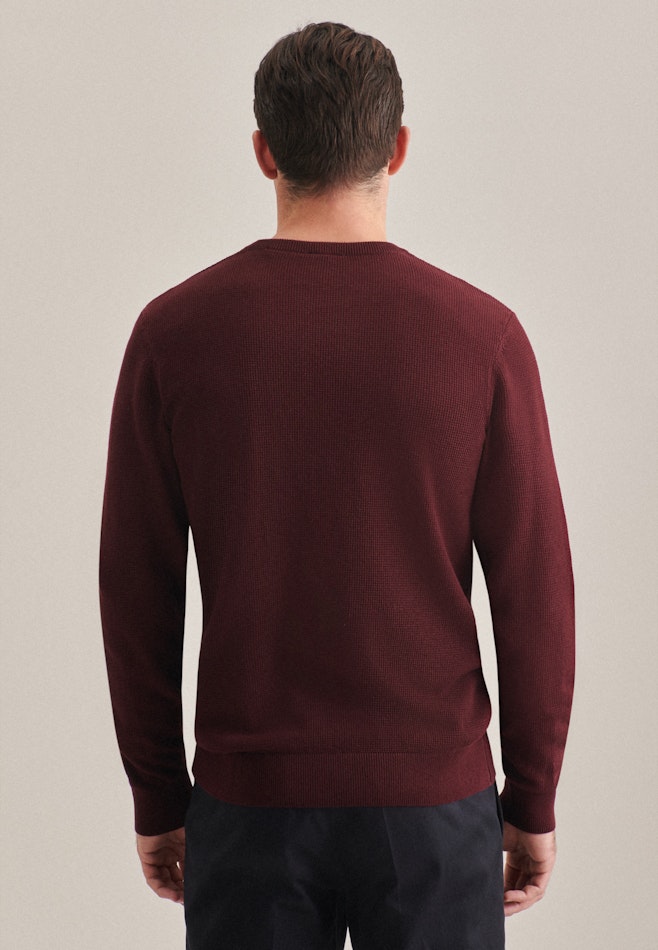 Pullover Encolure Ronde dans Rouge | Boutique en ligne Seidensticker