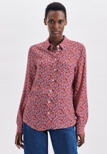 Regular fit Hemdbluse Floral in Weiß |  Seidensticker Onlineshop