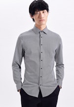 Slim Chemise performance rayures in Bleu Foncé |  Seidensticker Onlineshop